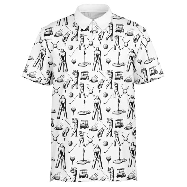 Men’s Golf Performance T-Shirt – Breathable & Lightweight